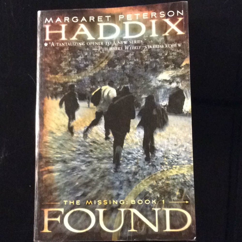 I'm selling a book called found